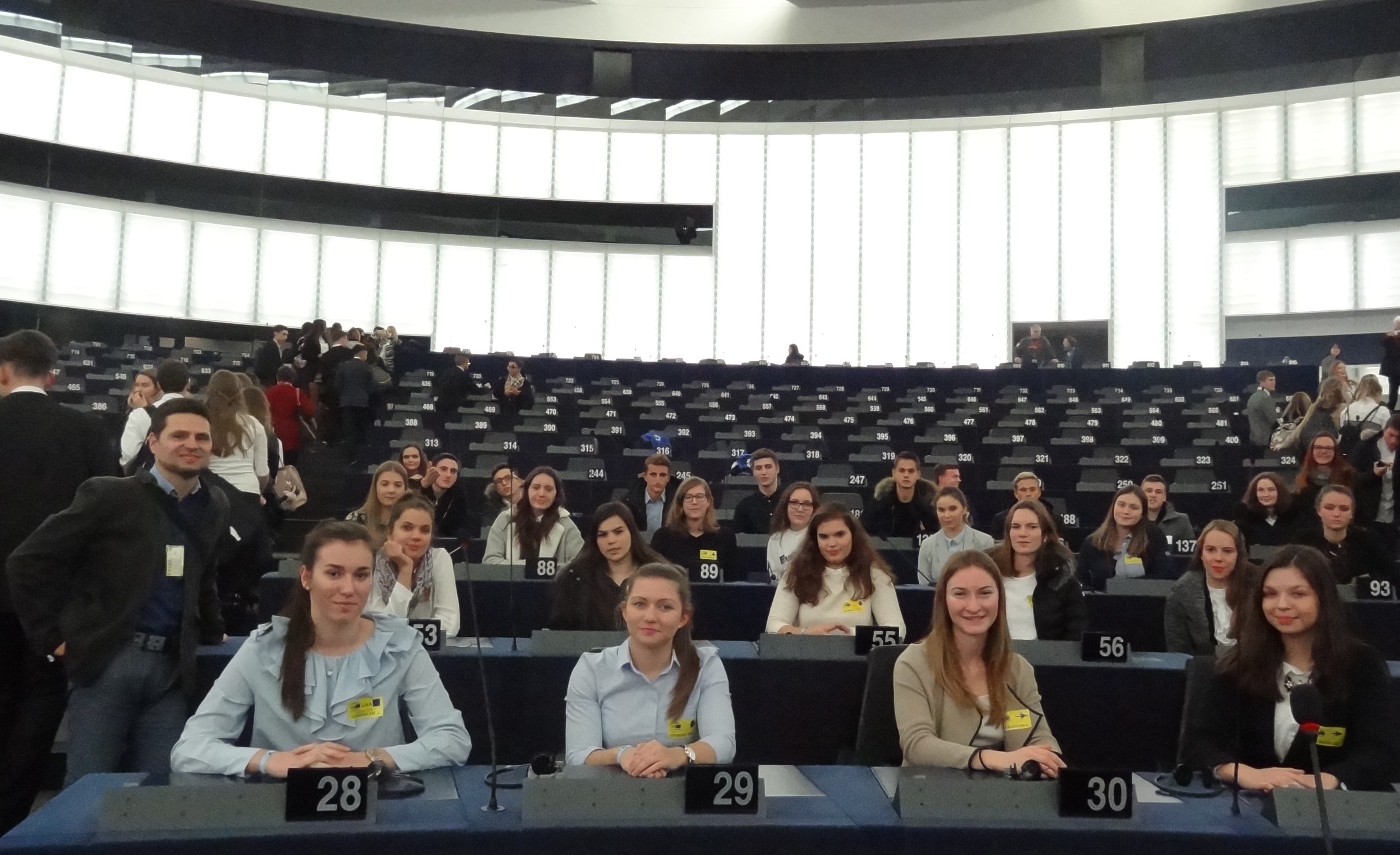 3. a v Evropskem parlamentu