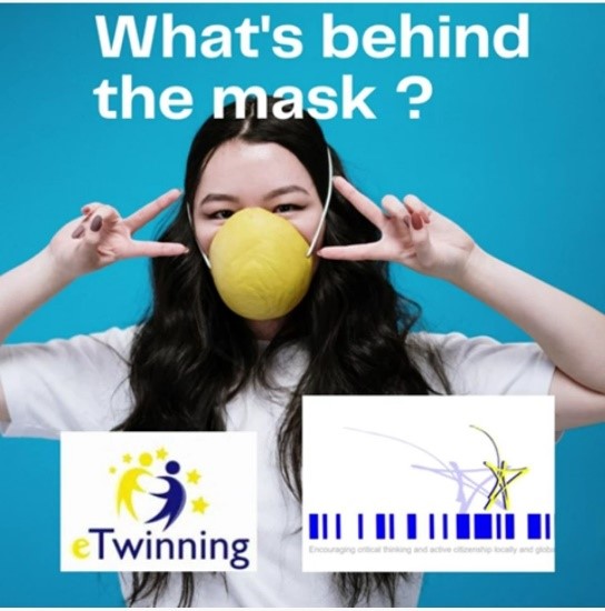 e+ behind the mask