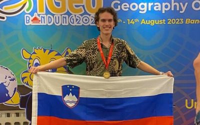 Izjemen uspeh Aleksandra Škofa na geografski olimpijadi