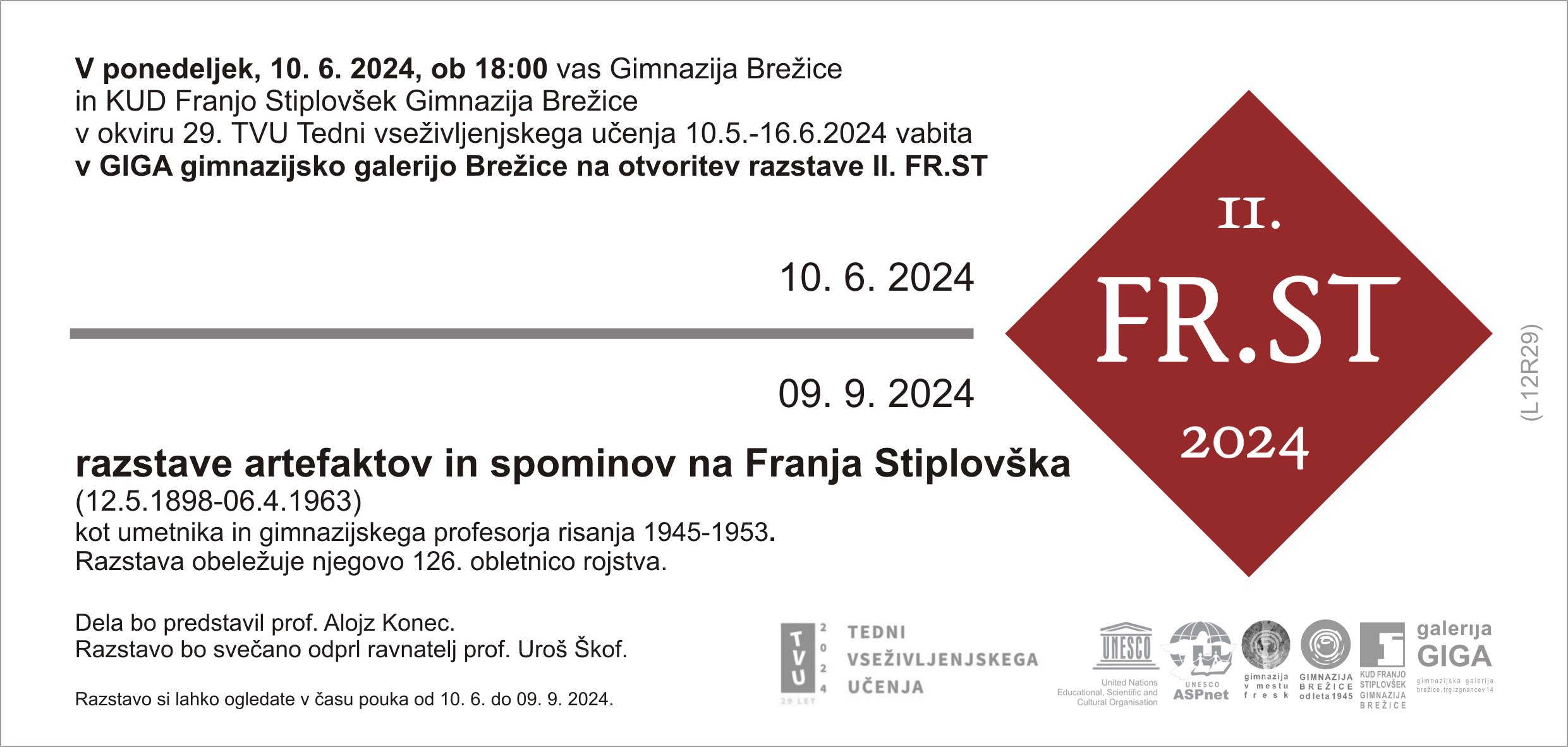 eVabilo na razstavo 2.FR.ST